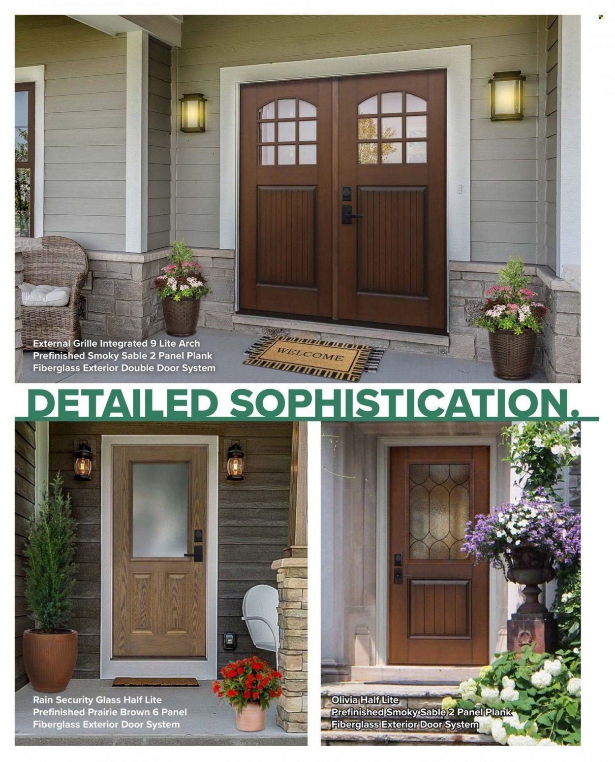 Menards MASTERCRAFT 2022 EXTERIOR DOOR TRENDS Weekly Ad Flyer Specials November 1 to September 30, 2022