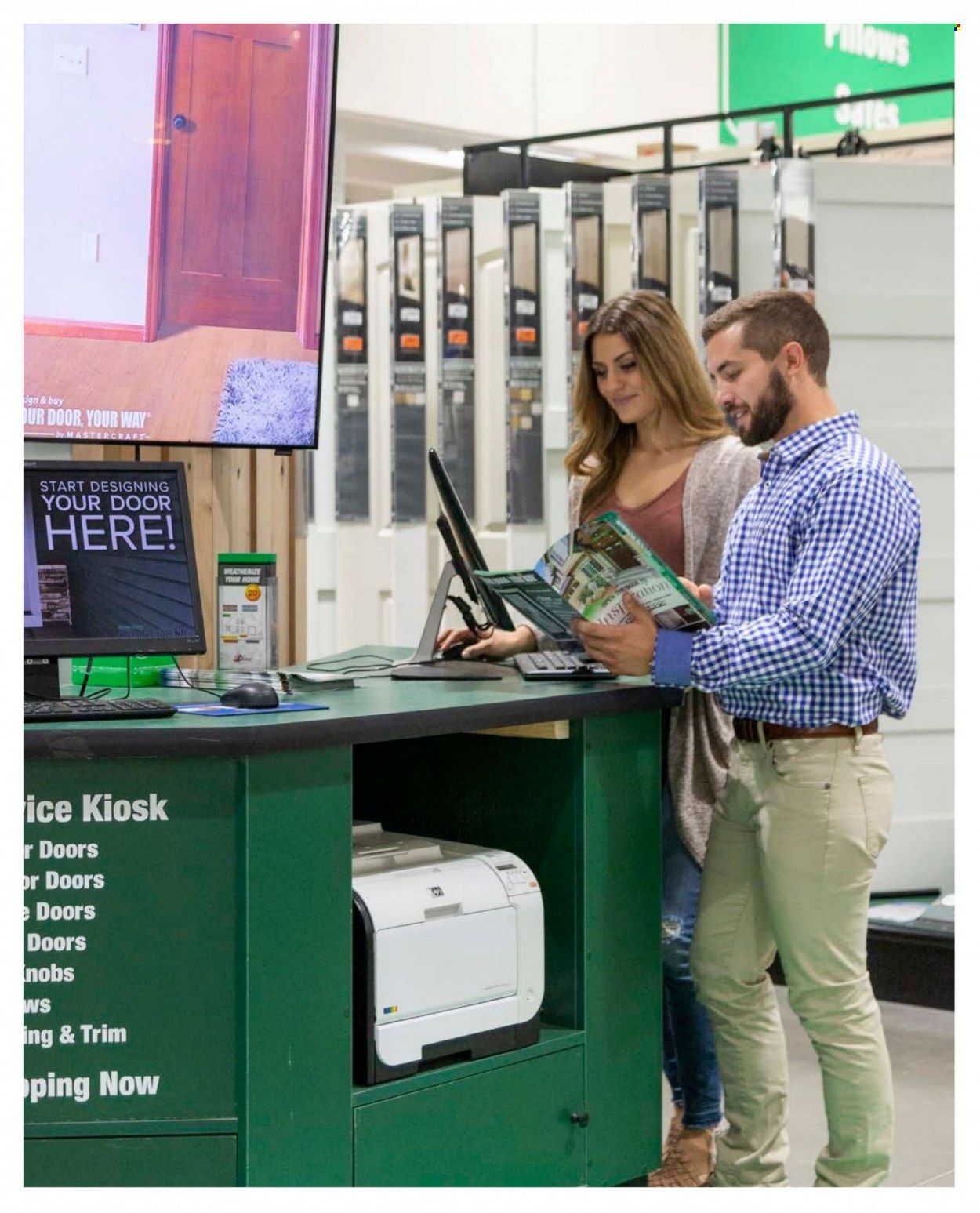 Menards MASTERCRAFT 2022 EXTERIOR DOOR TRENDS Weekly Ad Flyer Specials November 1 to September 30, 2022