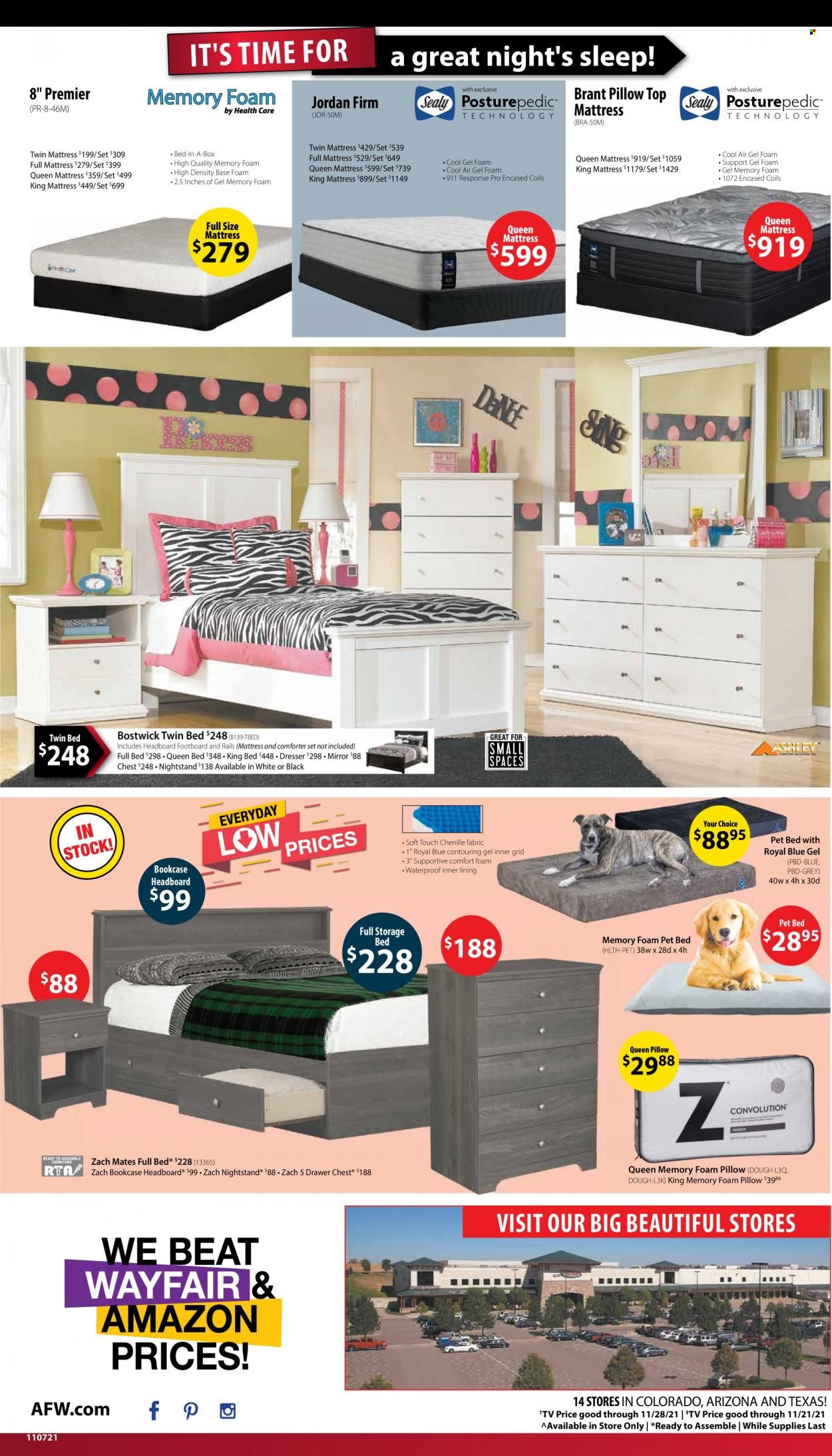American Furniture Warehouse (AZ, CO, TX) Weekly Ad Flyer November 13 to November 20