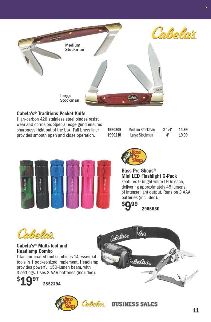 Cabela's Weekly Ad Flyer November 13 to November 20