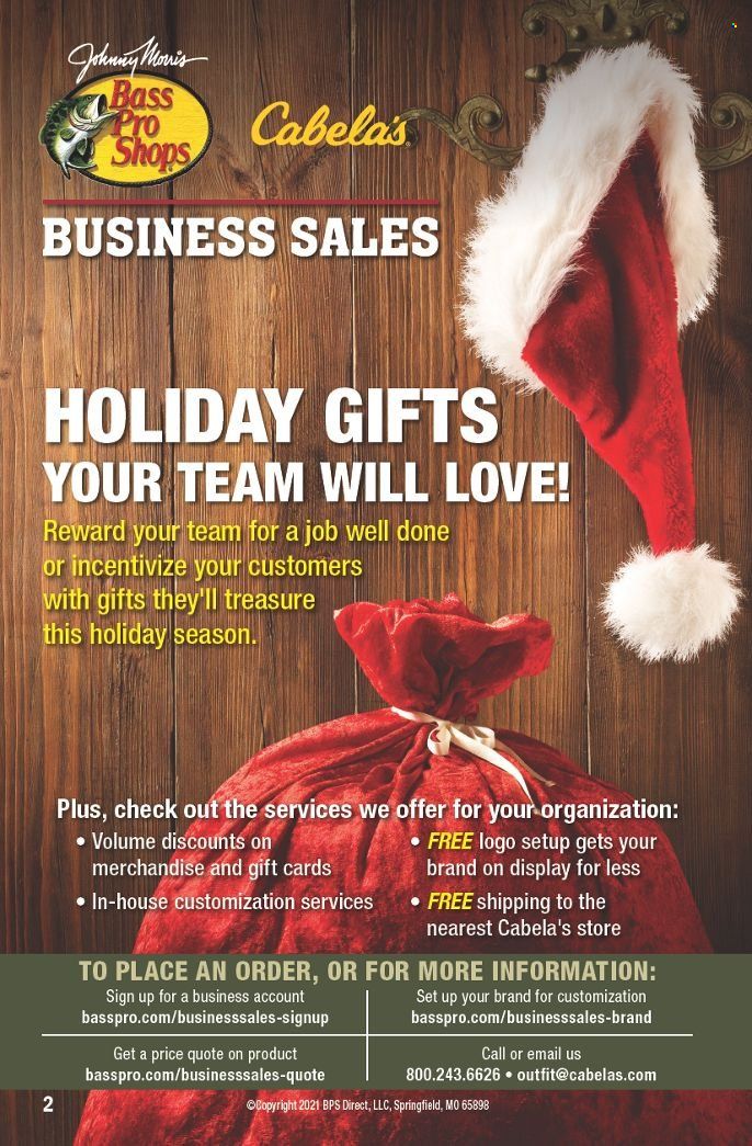 Cabela's Weekly Ad Flyer November 13 to November 20
