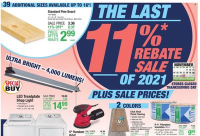 Menards Weekly Ad Flyer November 13 to November 20