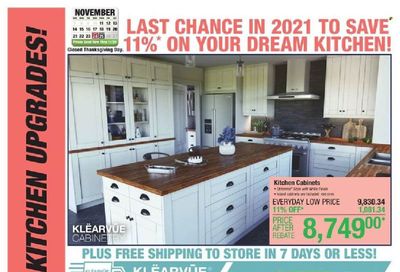 Menards Weekly Ad Flyer November 13 to November 20