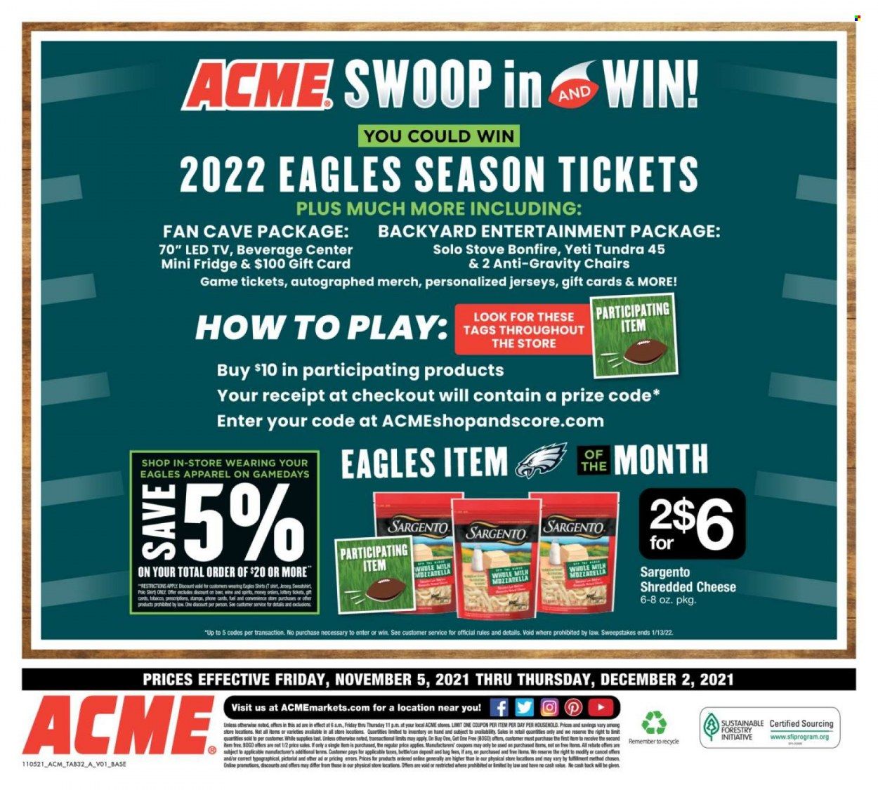 ACME (DE, NJ, NY, PA) Weekly Ad Flyer November 14 to November 21