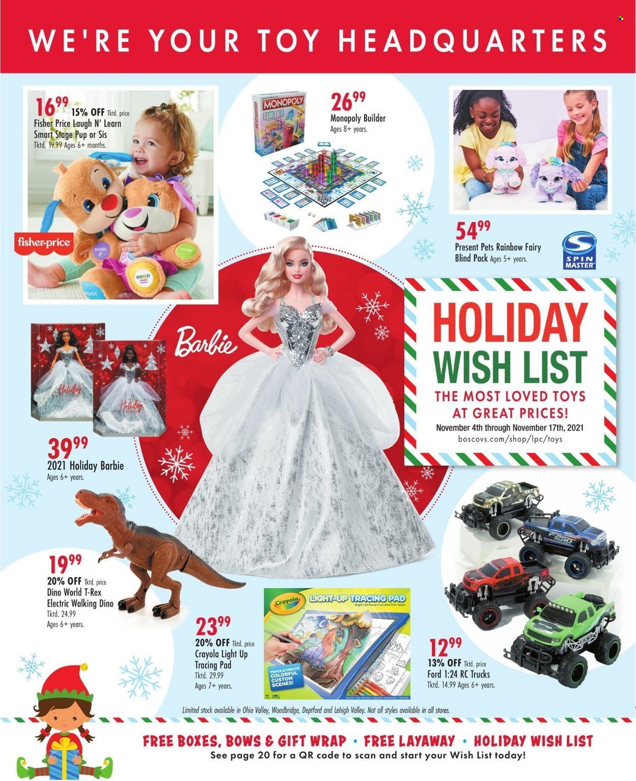 Boscov's (CT, DE, MD, NJ, NY, PA) Weekly Ad Flyer November 14 to November 21