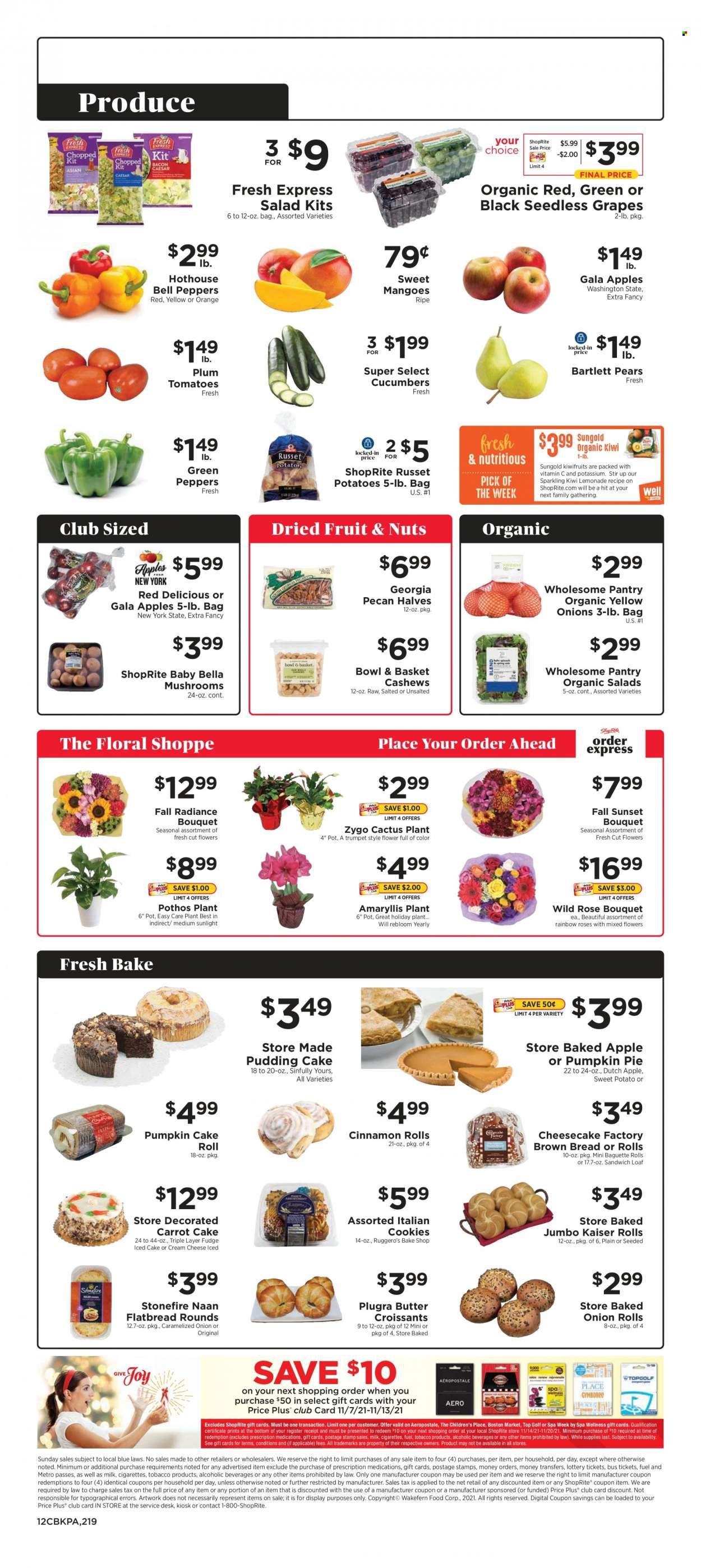 ShopRite (CT, DE, MD, NJ, NY, PA) Weekly Ad Flyer November 14 to November 21