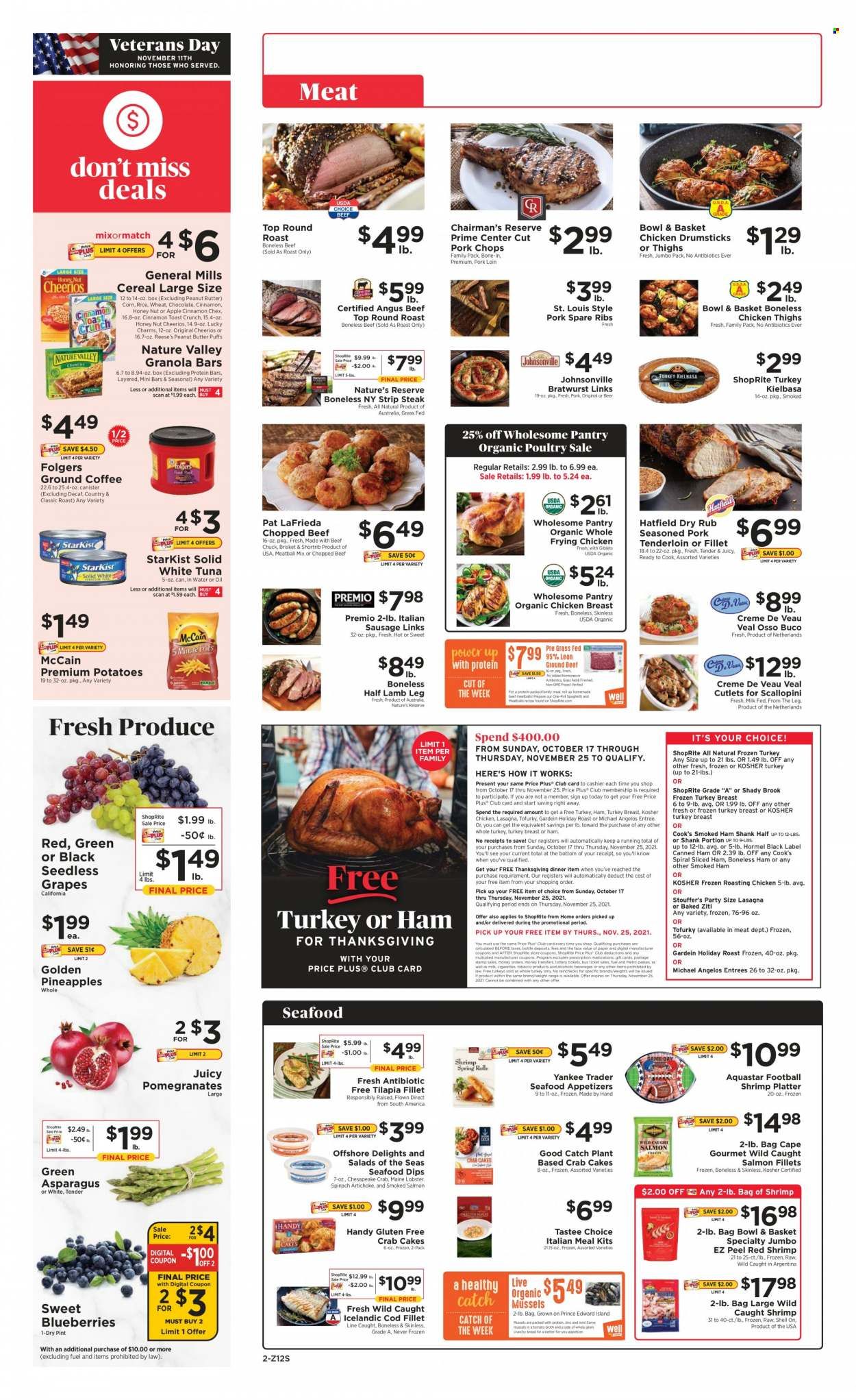 ShopRite (CT, DE, MD, NJ, NY, PA) Weekly Ad Flyer November 14 to November 21