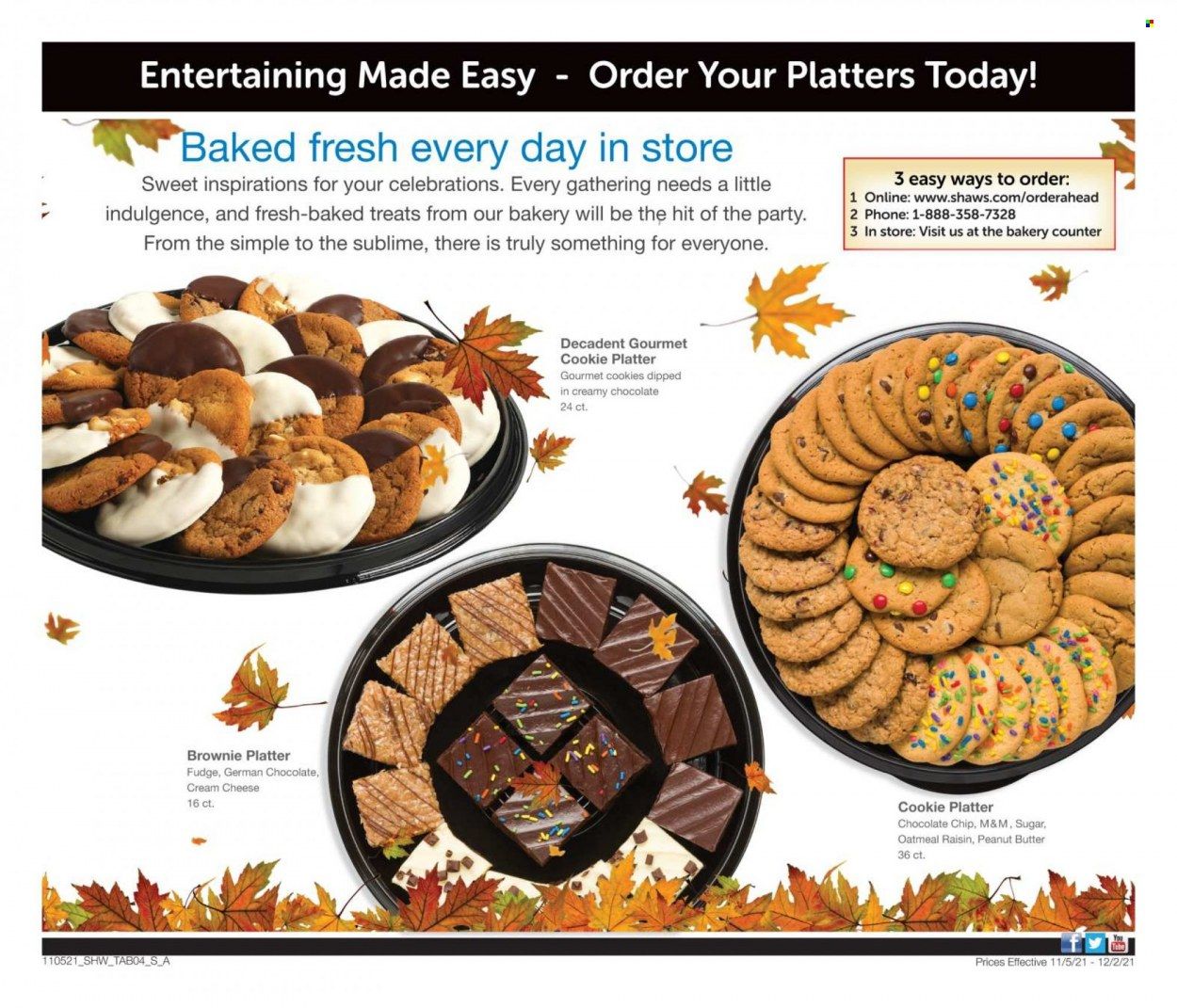 Shaw’s (MA, ME, NH, RI, VT) Weekly Ad Flyer November 14 to November 21