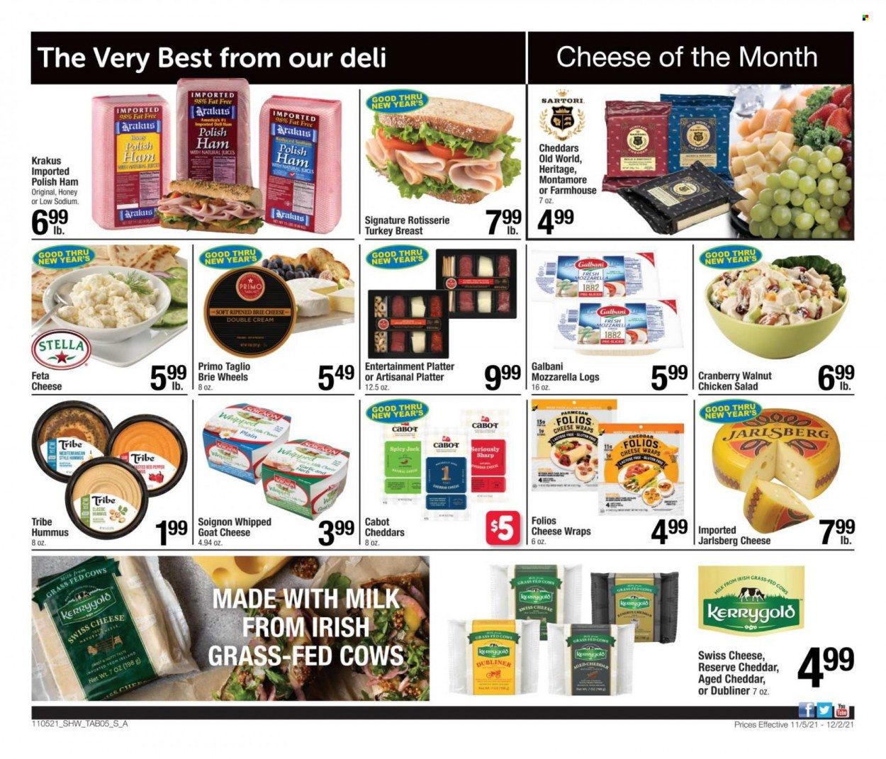 Shaw’s (MA, ME, NH, RI, VT) Weekly Ad Flyer November 14 to November 21