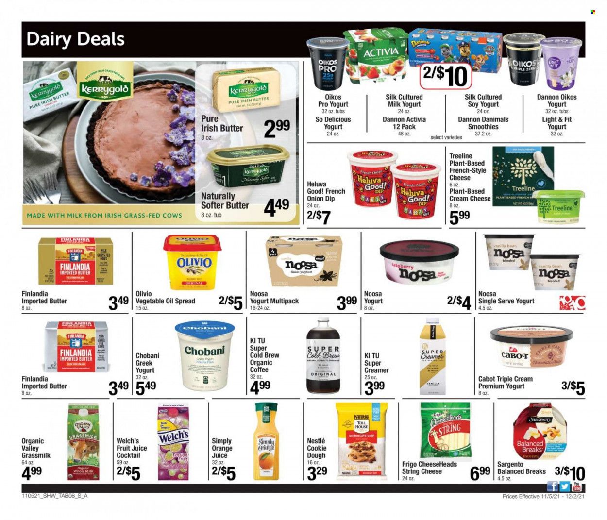 Shaw’s (MA, ME, NH, RI, VT) Weekly Ad Flyer November 14 to November 21