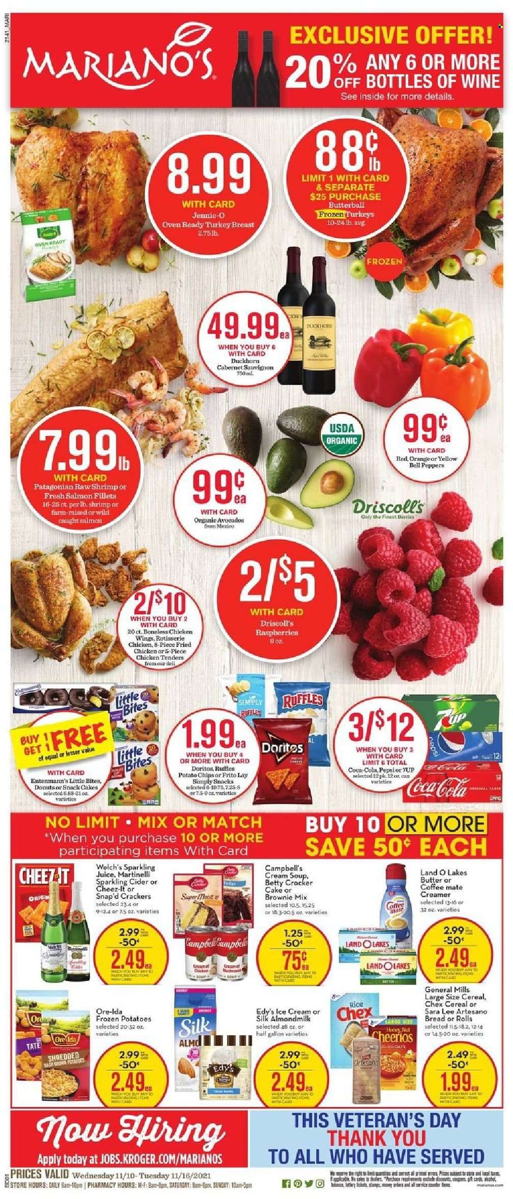 Mariano’s (IL) Weekly Ad Flyer November 14 to November 21