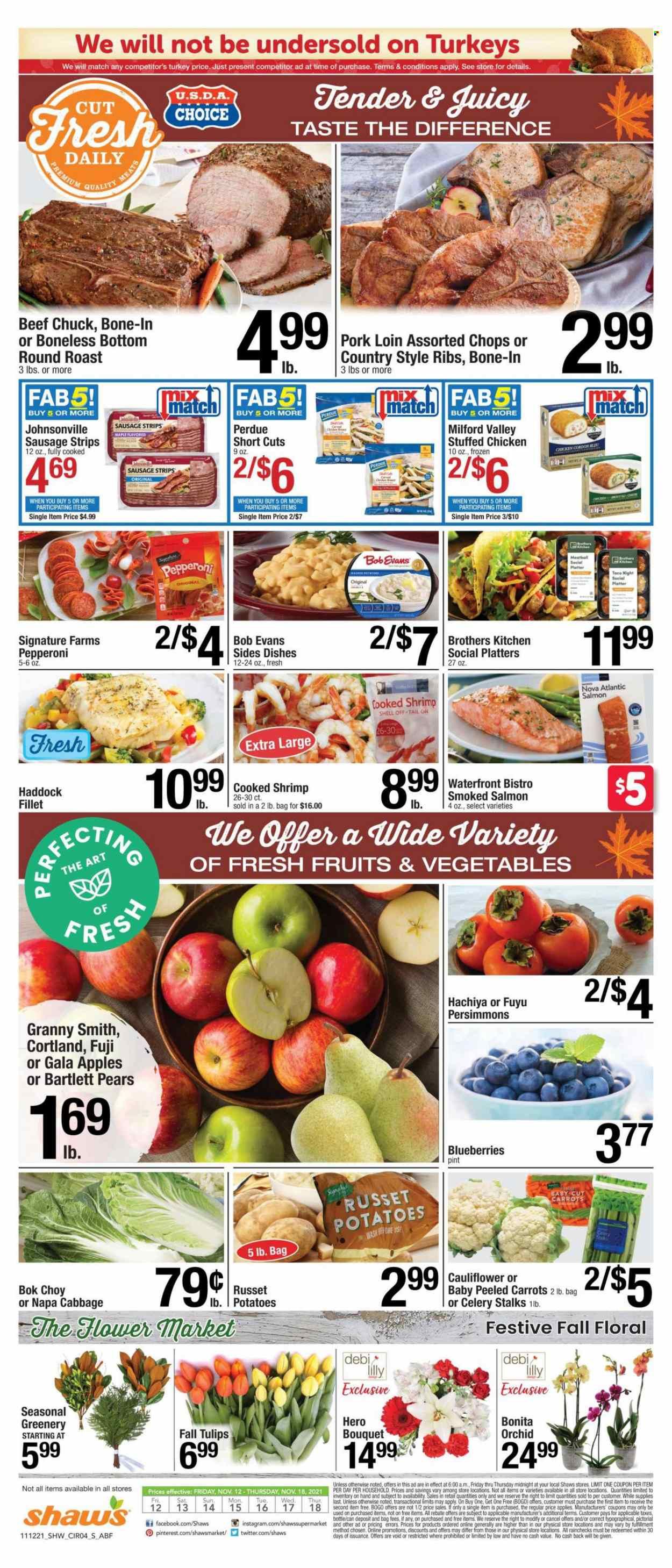 Shaw’s Weekly Ad Flyer November 14 to November 21