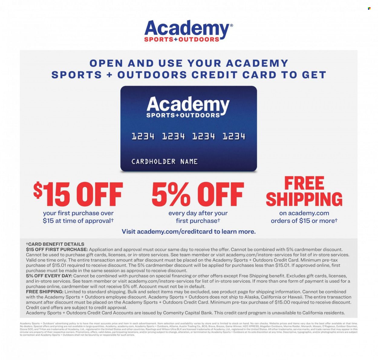 Academy Sports (AL, AR, GA, LA, MO, NC, SC, TN, TX) Weekly Ad Flyer November 14 to November 21
