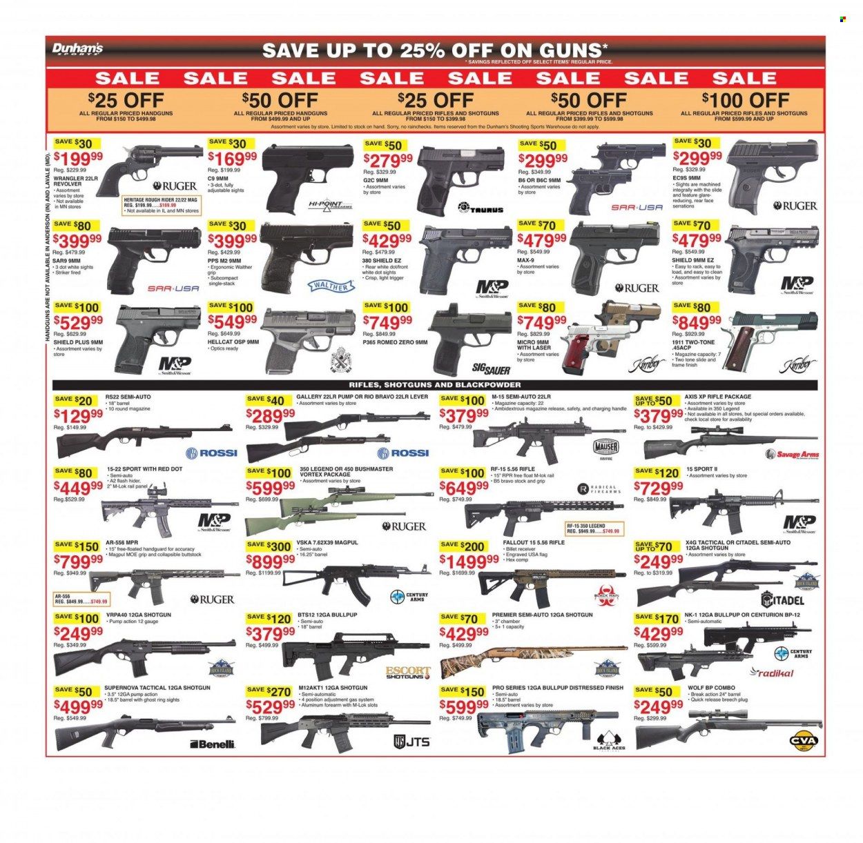 Dunham's Sports (VA) Weekly Ad Flyer November 14 to November 21