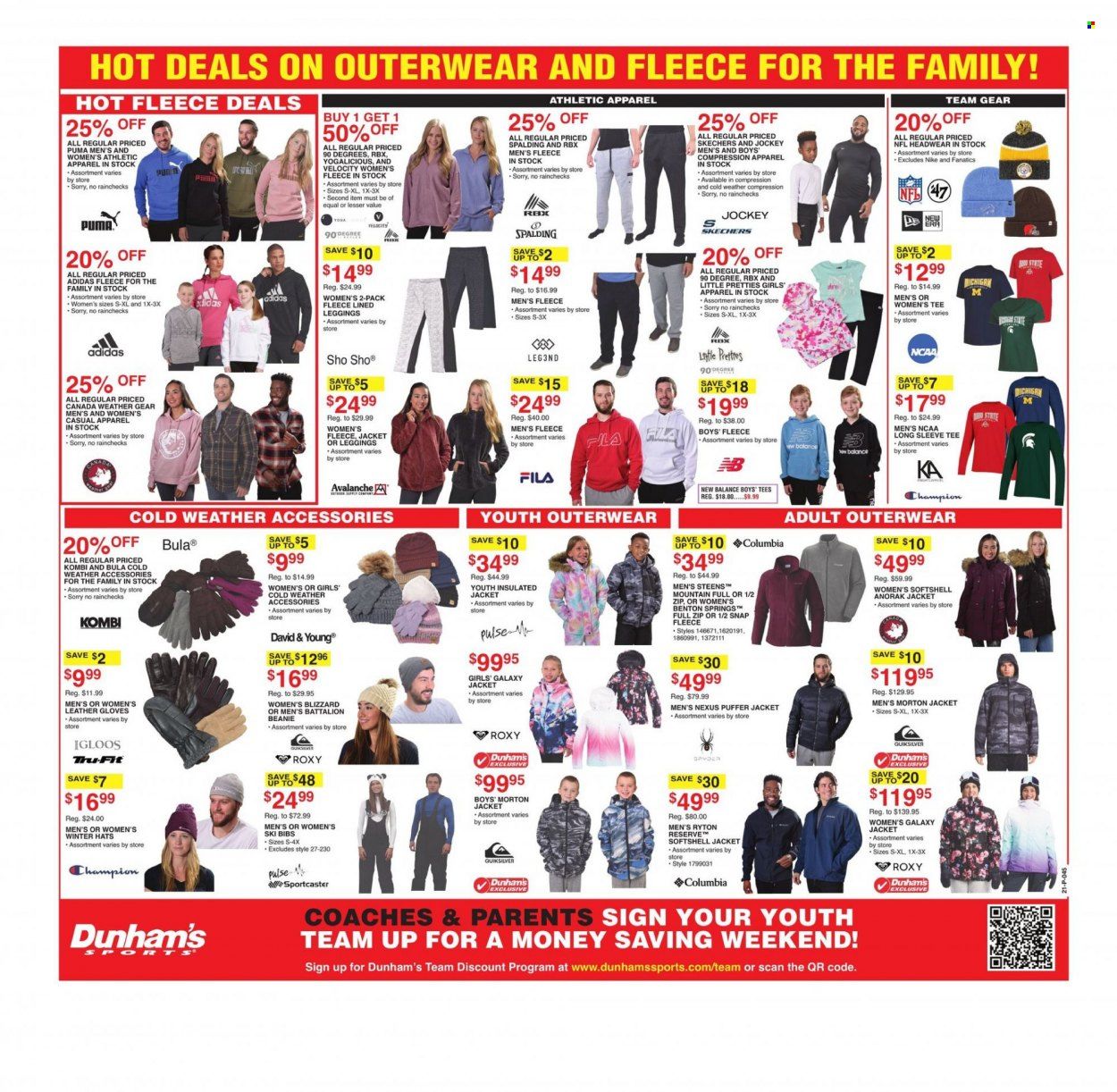 Dunham's Sports (TN) Weekly Ad Flyer November 14 to November 21