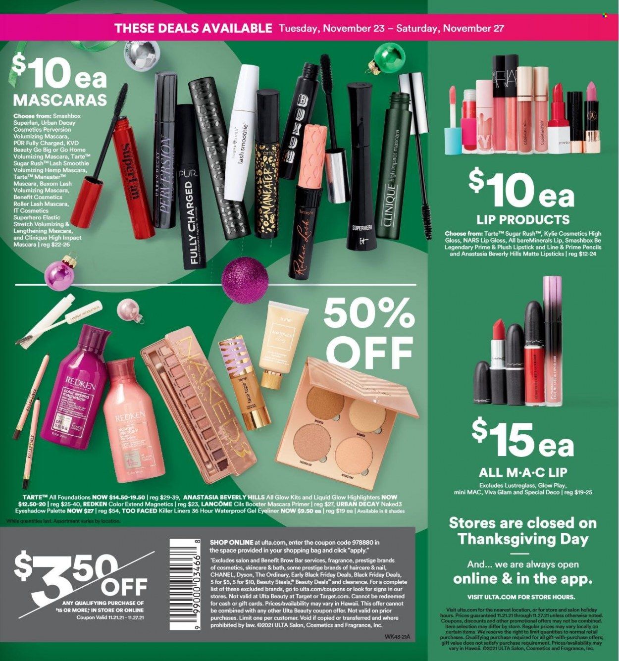 Ulta Beauty Weekly Ad Flyer November 15 to November 22
