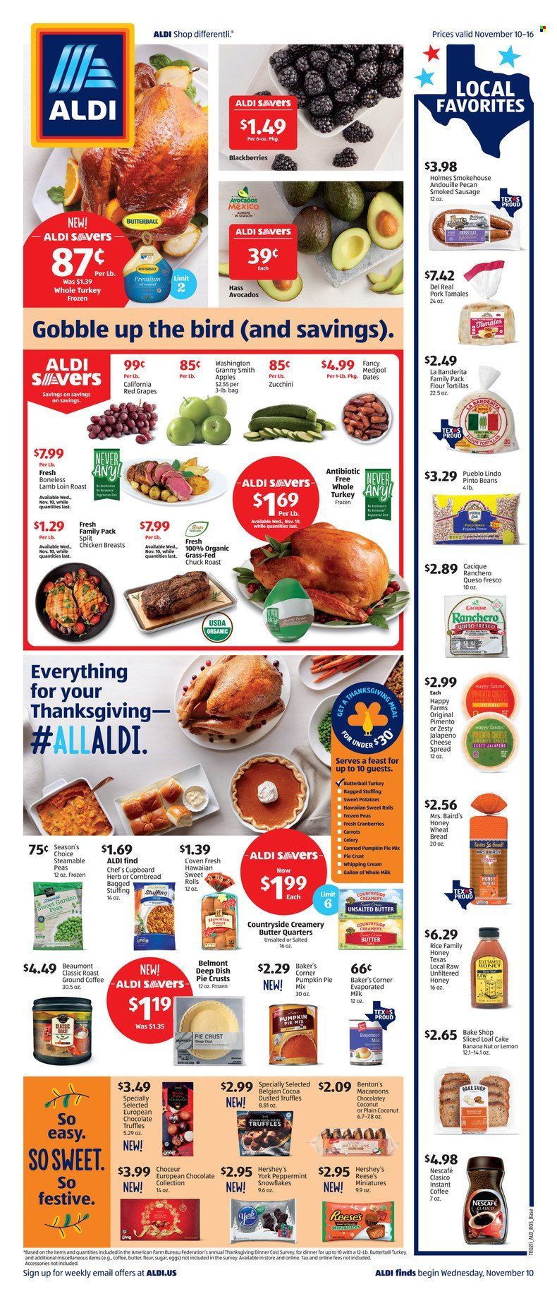 ALDI (TX) Weekly Ad Flyer November 15 to November 22