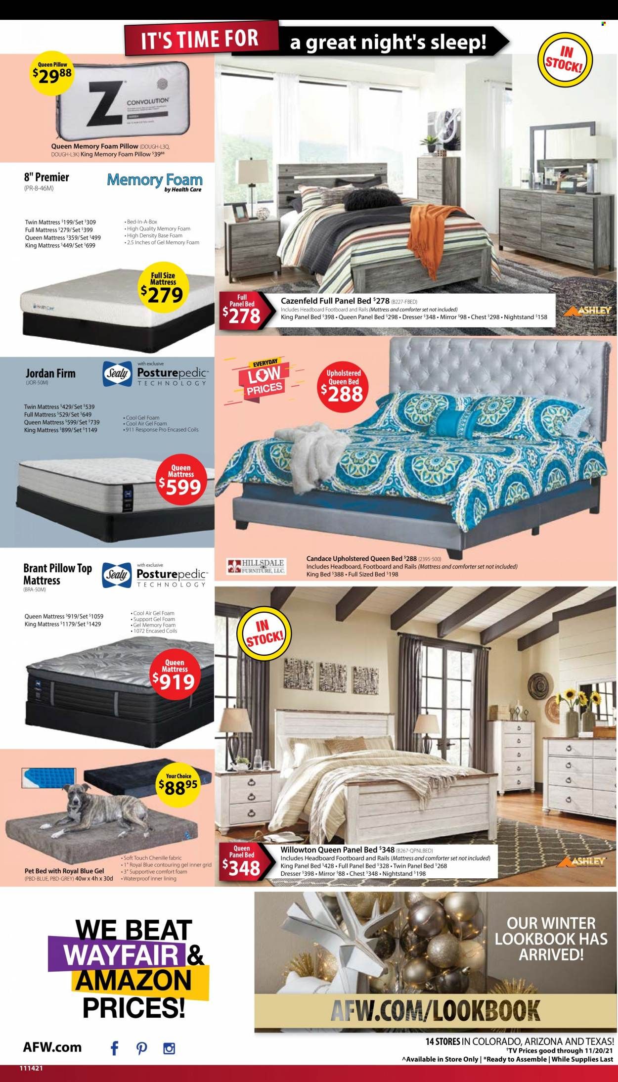 American Furniture Warehouse (AZ, CO, TX) Weekly Ad Flyer November 15 to November 22