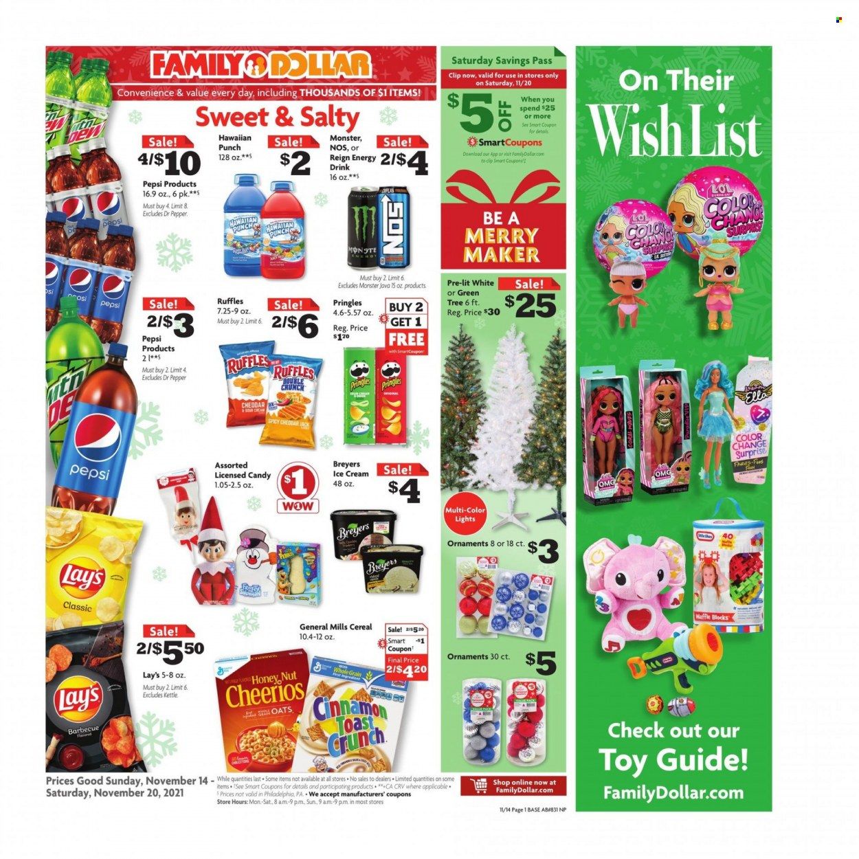 Family Dollar Weekly Ad Flyer November 15 to November 22
