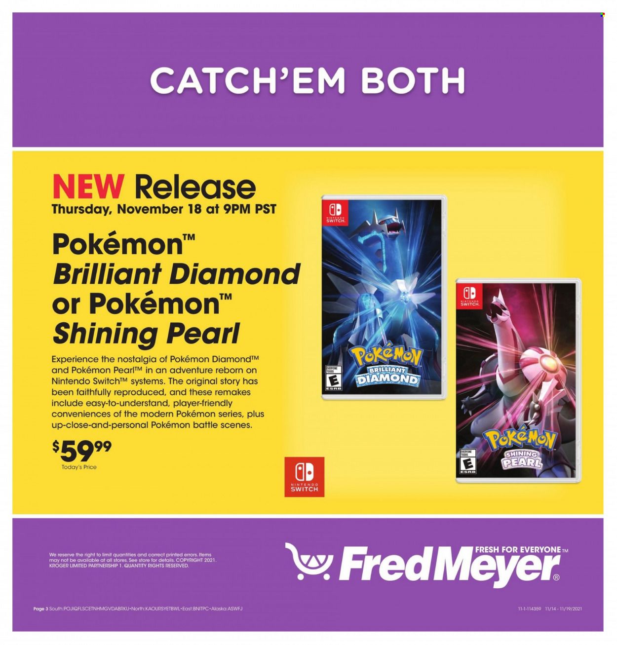 Fred Meyer Weekly Ad Flyer November 15 to November 22
