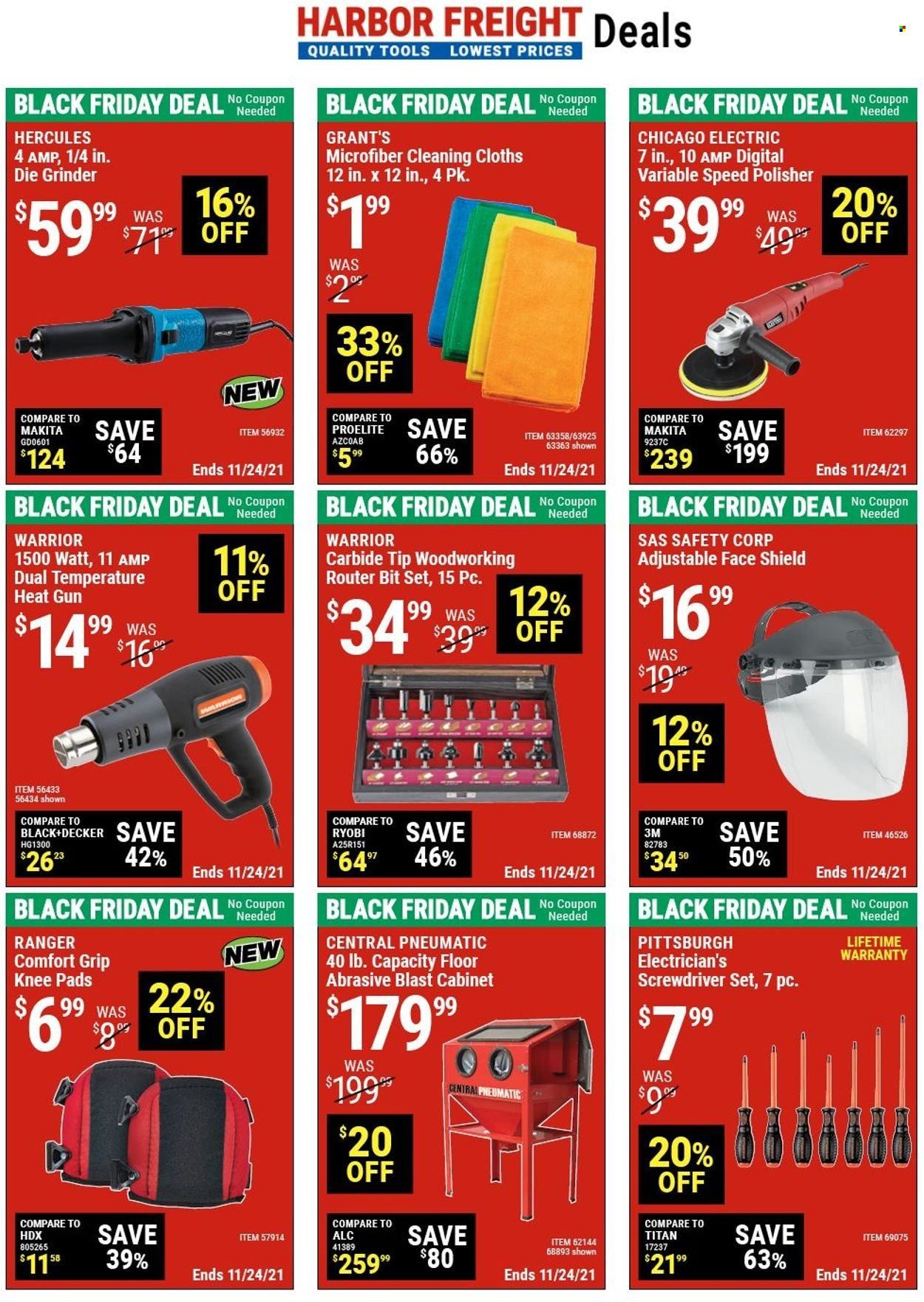 Harbor Freight Weekly Ad Flyer November 15 to November 22
