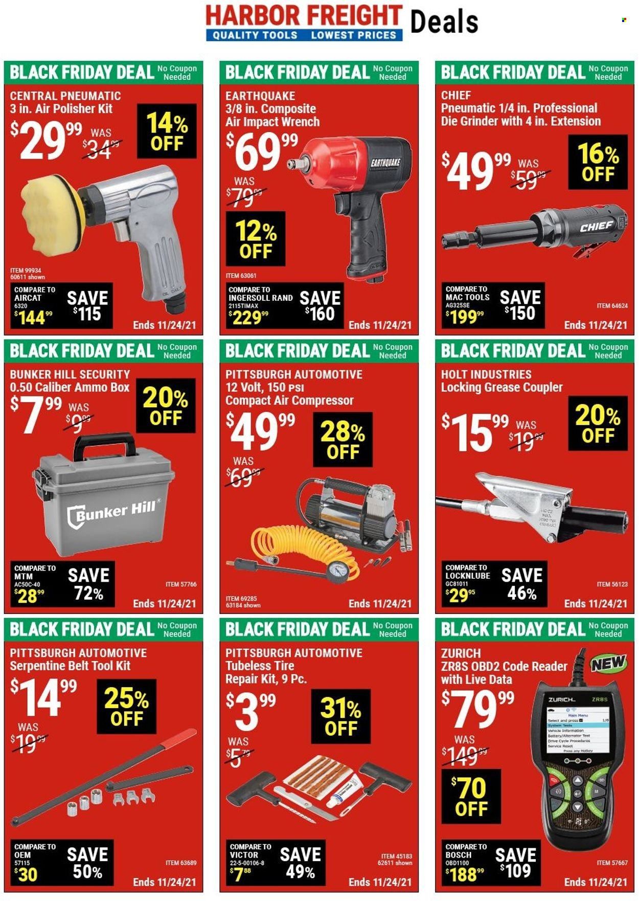 Harbor Freight Weekly Ad Flyer November 15 to November 22