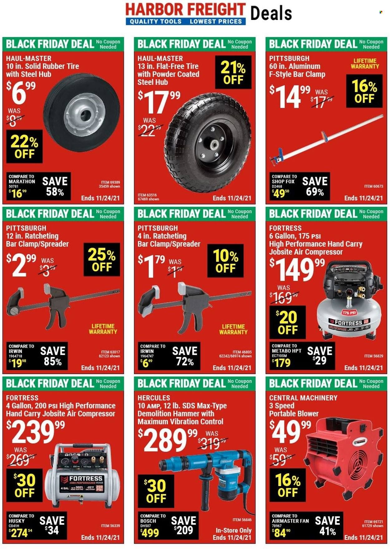 Harbor Freight Weekly Ad Flyer November 15 to November 22