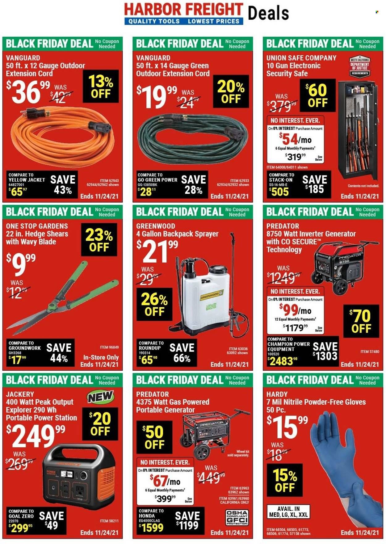 Harbor Freight Weekly Ad Flyer November 15 to November 22