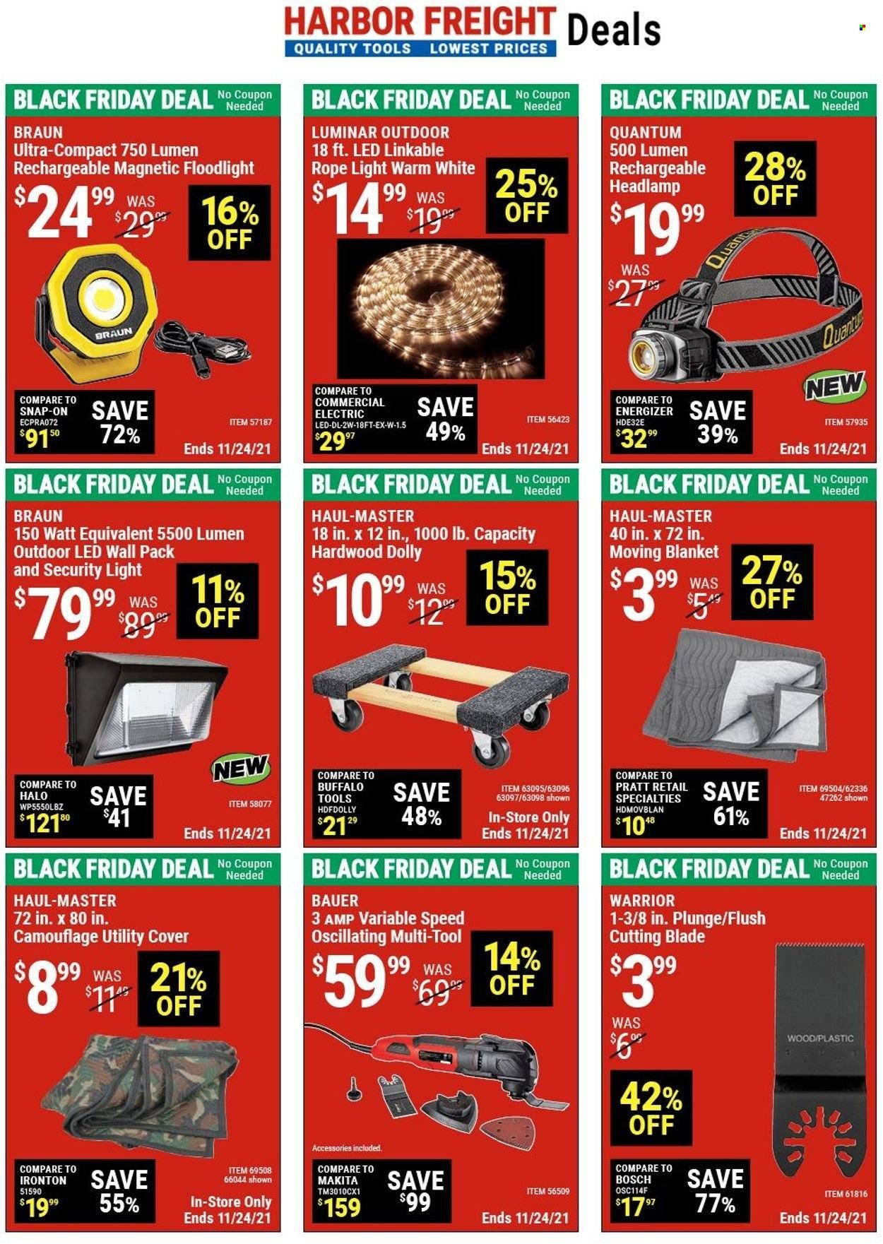 Harbor Freight Weekly Ad Flyer November 15 to November 22