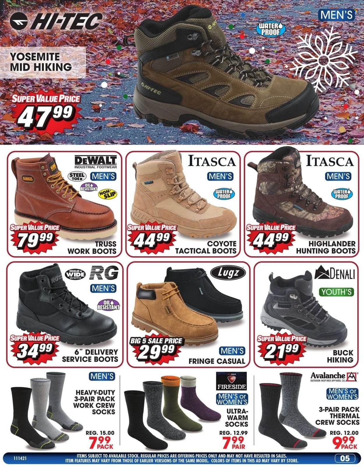 Big 5 (AZ, CA, CO, ID, NM, OR, UT, WA) Weekly Ad Flyer November 15 to November 22