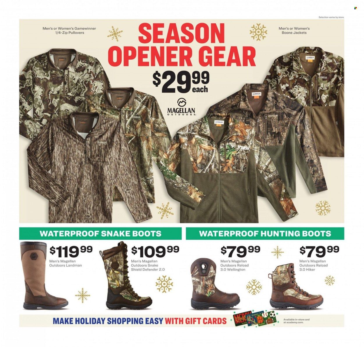 Academy Sports (AL, AR, GA, LA, MO, NC, SC, TN, TX) Weekly Ad Flyer November 15 to November 22