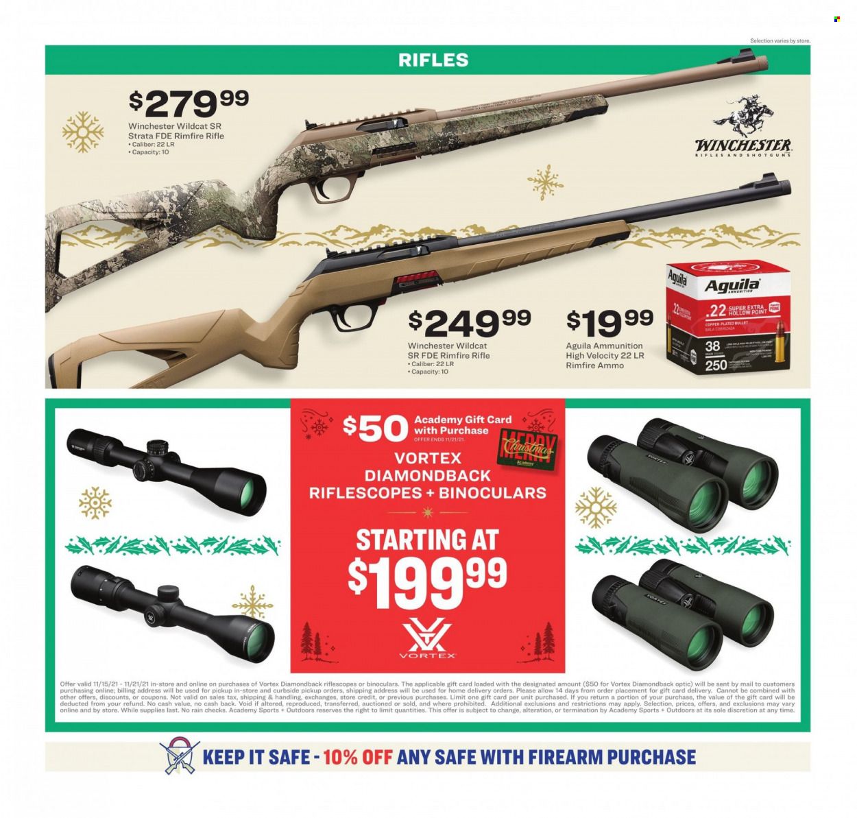 Academy Sports (AL, AR, GA, LA, MO, NC, SC, TN, TX) Weekly Ad Flyer November 15 to November 22
