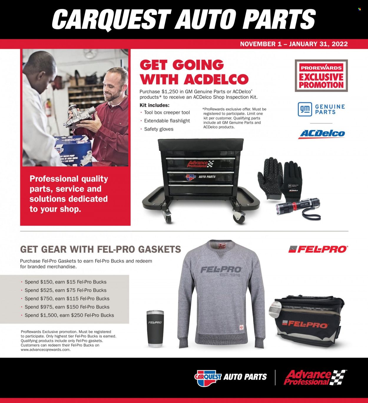 Carquest Weekly Ad Flyer November 15 to November 22