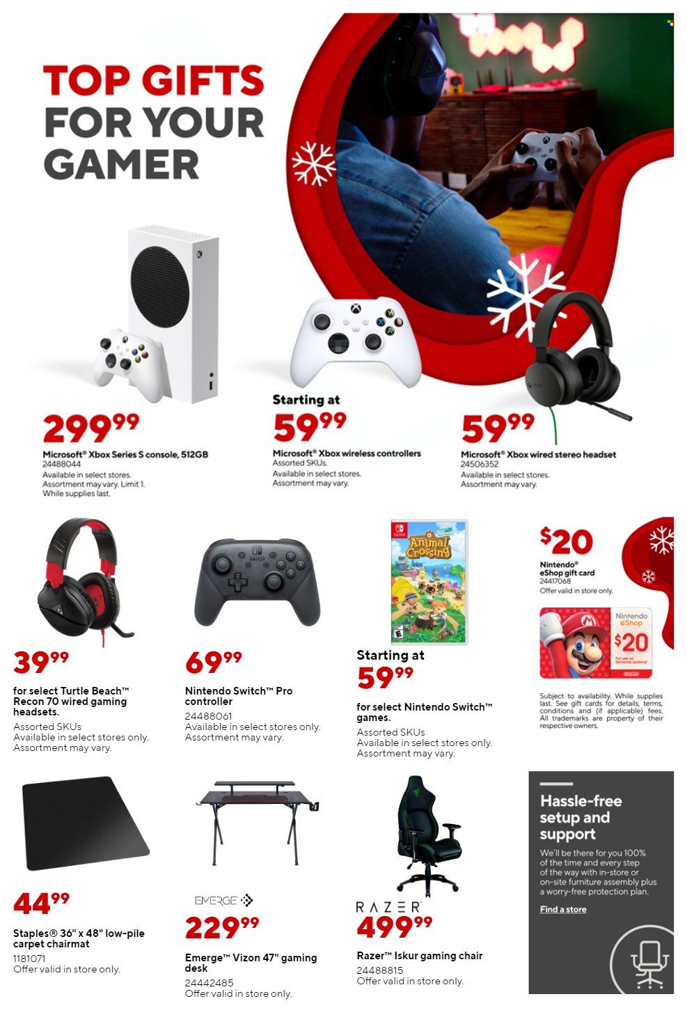 Staples Weekly Ad Flyer November 15 to November 22