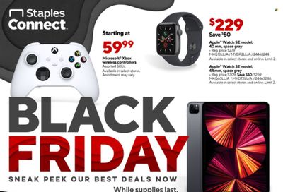 Staples Weekly Ad Flyer November 15 to November 22