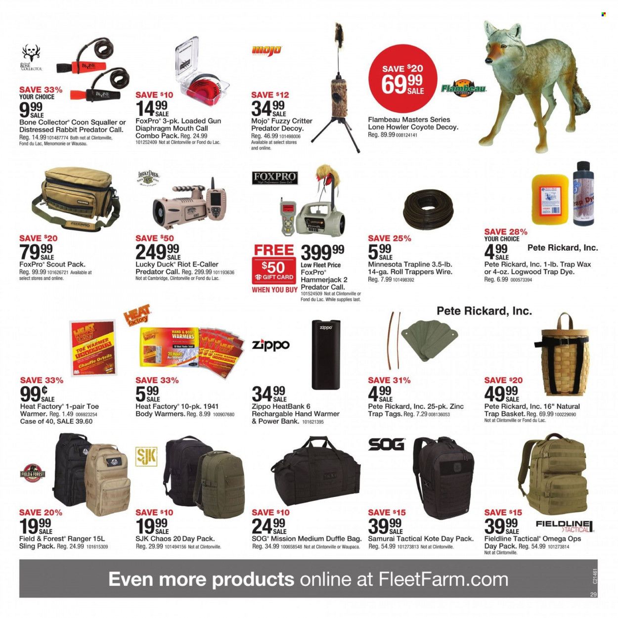 Fleet Farm (IA, MN, ND, WI) Weekly Ad Flyer November 15 to November 22