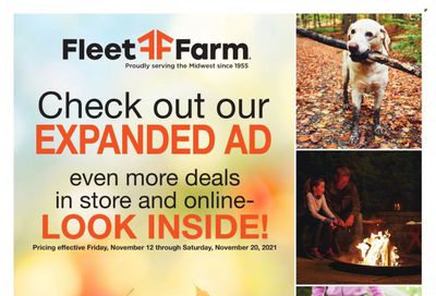 Fleet Farm (IA, MN, ND, WI) Weekly Ad Flyer November 15 to November 22