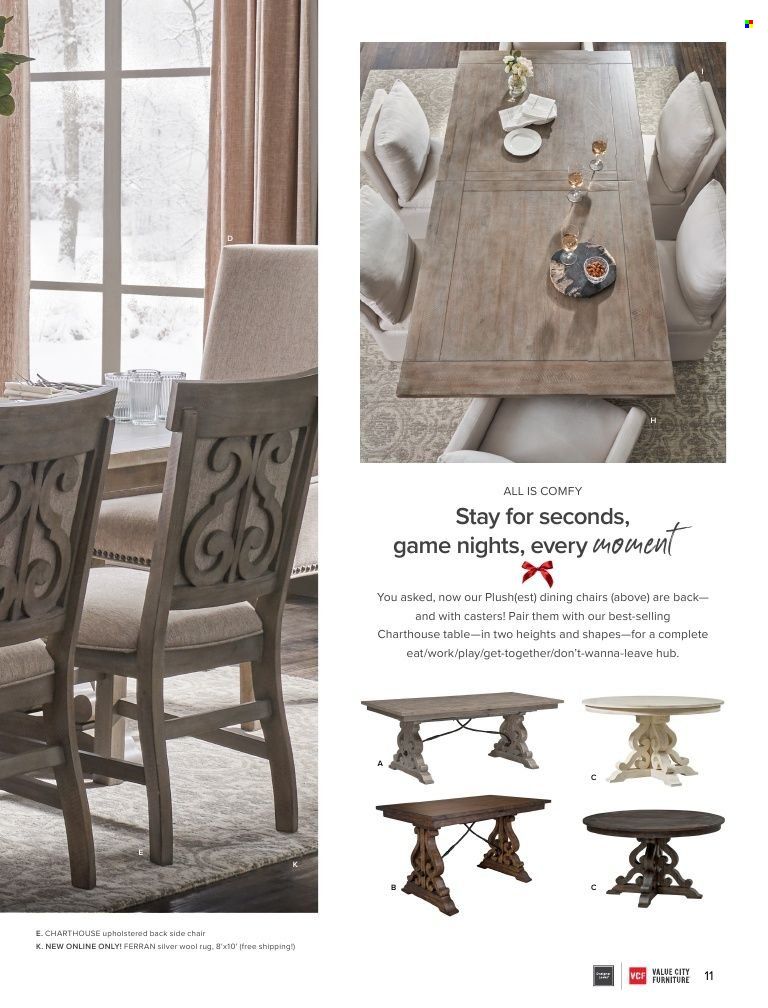 Value City Furniture (IL, IN, MD, MO, NC, NY, OH, SC, VA) Weekly Ad Flyer November 15 to November 22