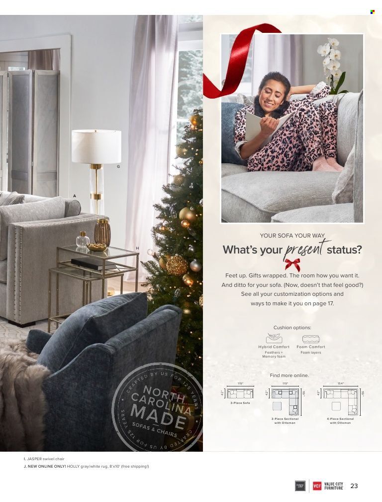 Value City Furniture (IL, IN, MD, MO, NC, NY, OH, SC, VA) Weekly Ad Flyer November 15 to November 22