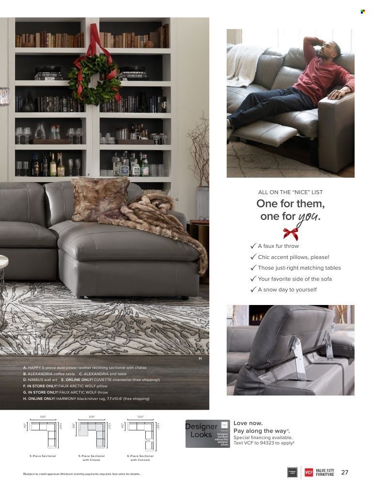 Value City Furniture (IL, IN, MD, MO, NC, NY, OH, SC, VA) Weekly Ad Flyer November 15 to November 22
