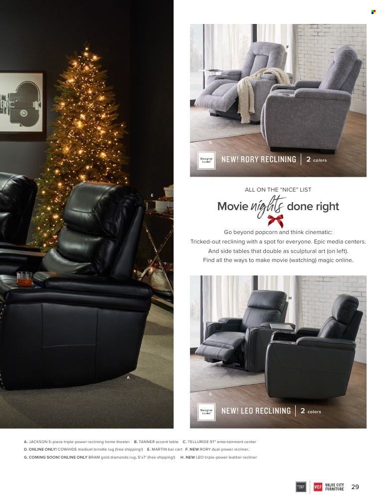Value City Furniture (IL, IN, MD, MO, NC, NY, OH, SC, VA) Weekly Ad Flyer November 15 to November 22