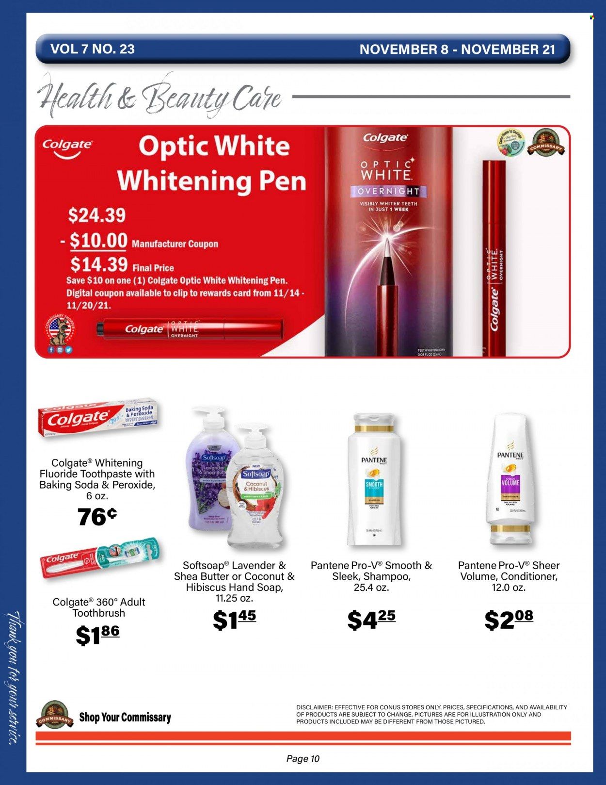 Commissary Weekly Ad Flyer November 15 to November 22