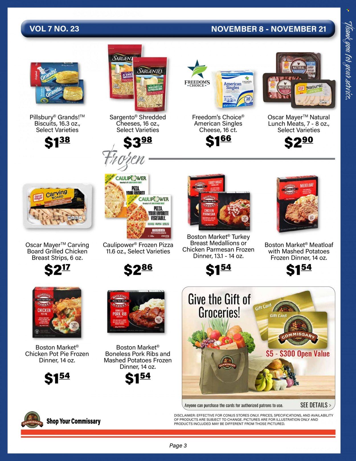 Commissary Weekly Ad Flyer November 15 to November 22