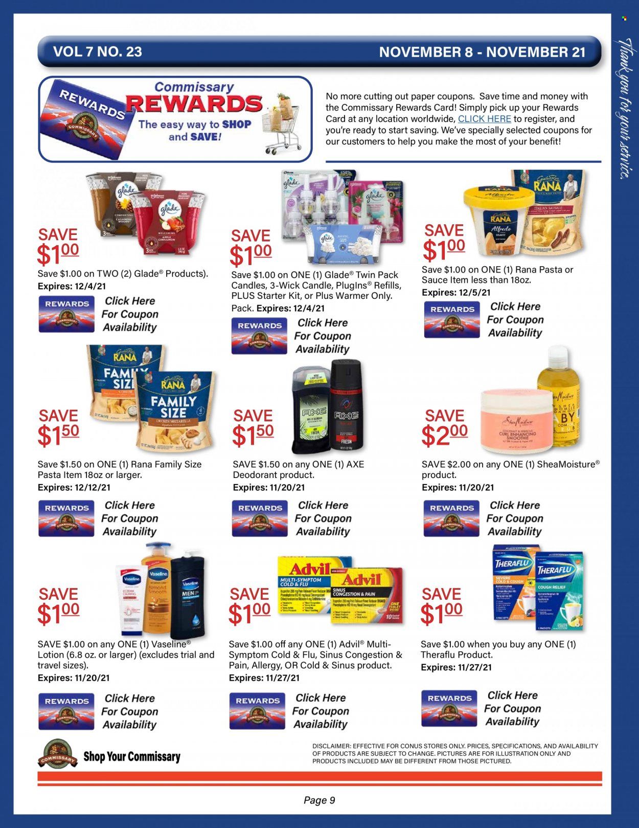 Commissary Weekly Ad Flyer November 15 to November 22