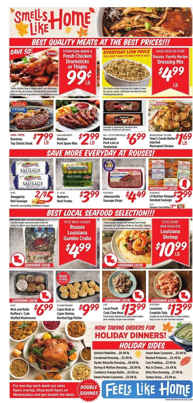 Rouses Markets (AL, LA, MS) Weekly Ad Flyer November 15 to November 22