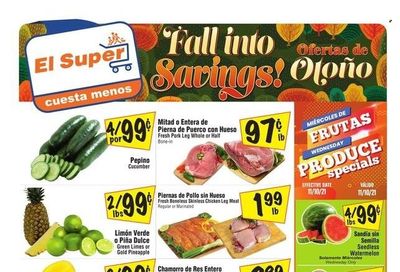El Super (CA, NM, NV, TX) Weekly Ad Flyer November 15 to November 22