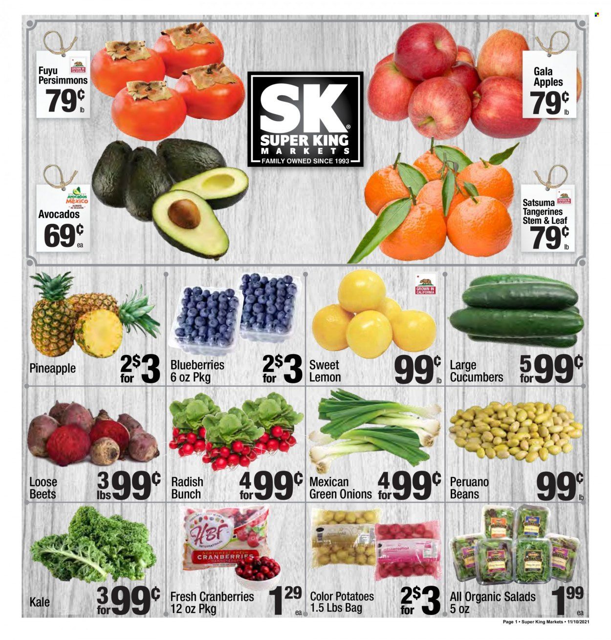 Super King Markets (CA) Weekly Ad Flyer November 15 to November 22