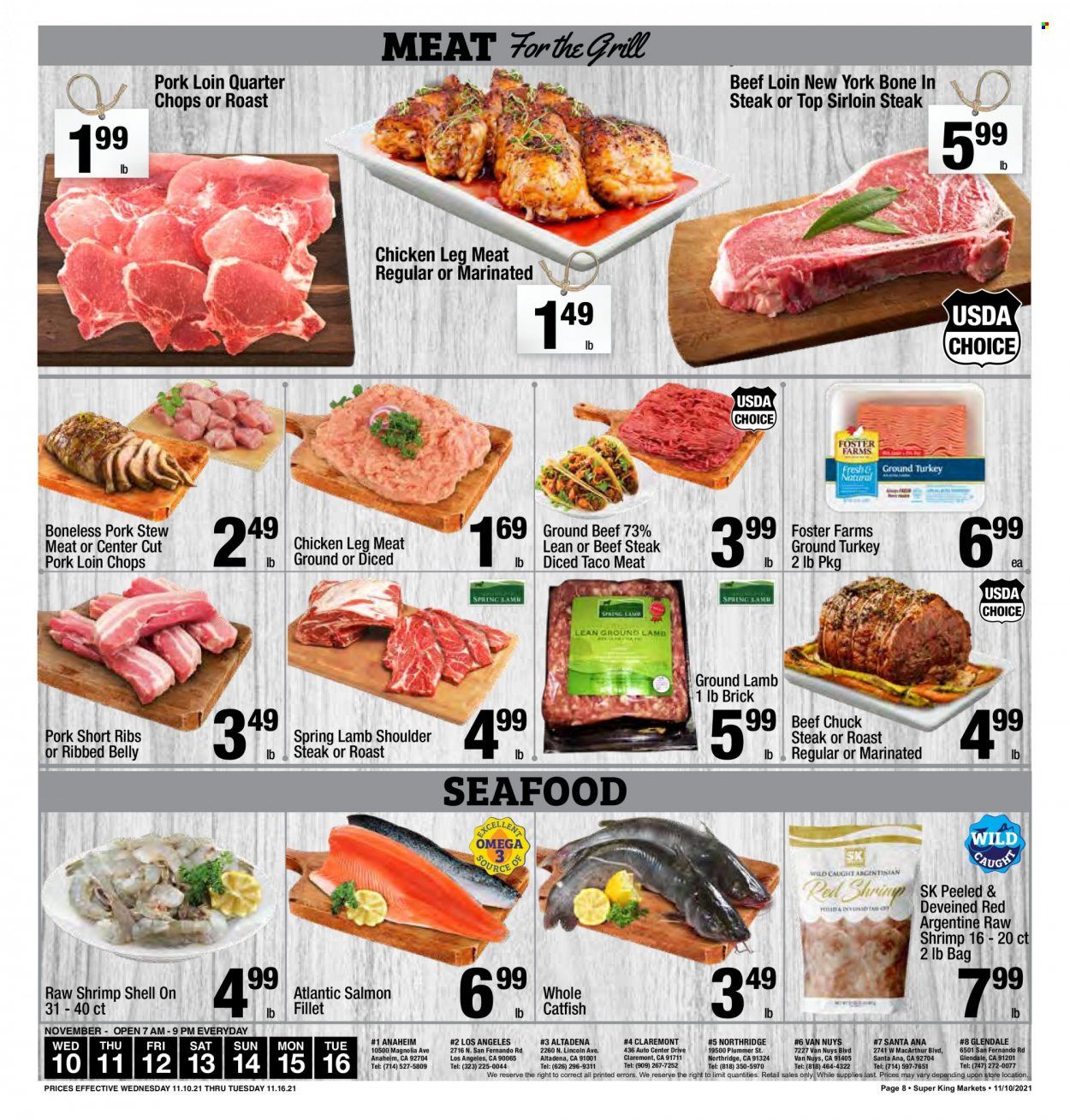 Super King Markets (CA) Weekly Ad Flyer November 15 to November 22