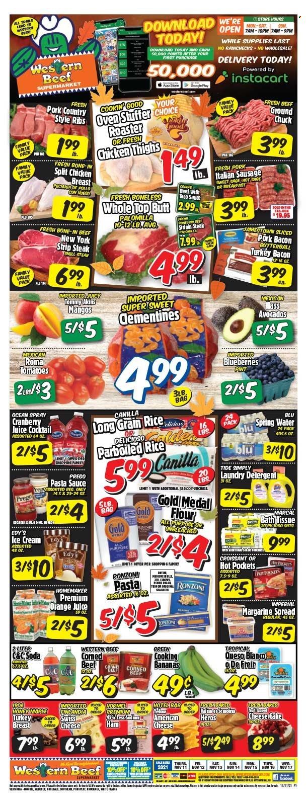 Western Beef (FL, NY) Weekly Ad Flyer November 15 to November 22
