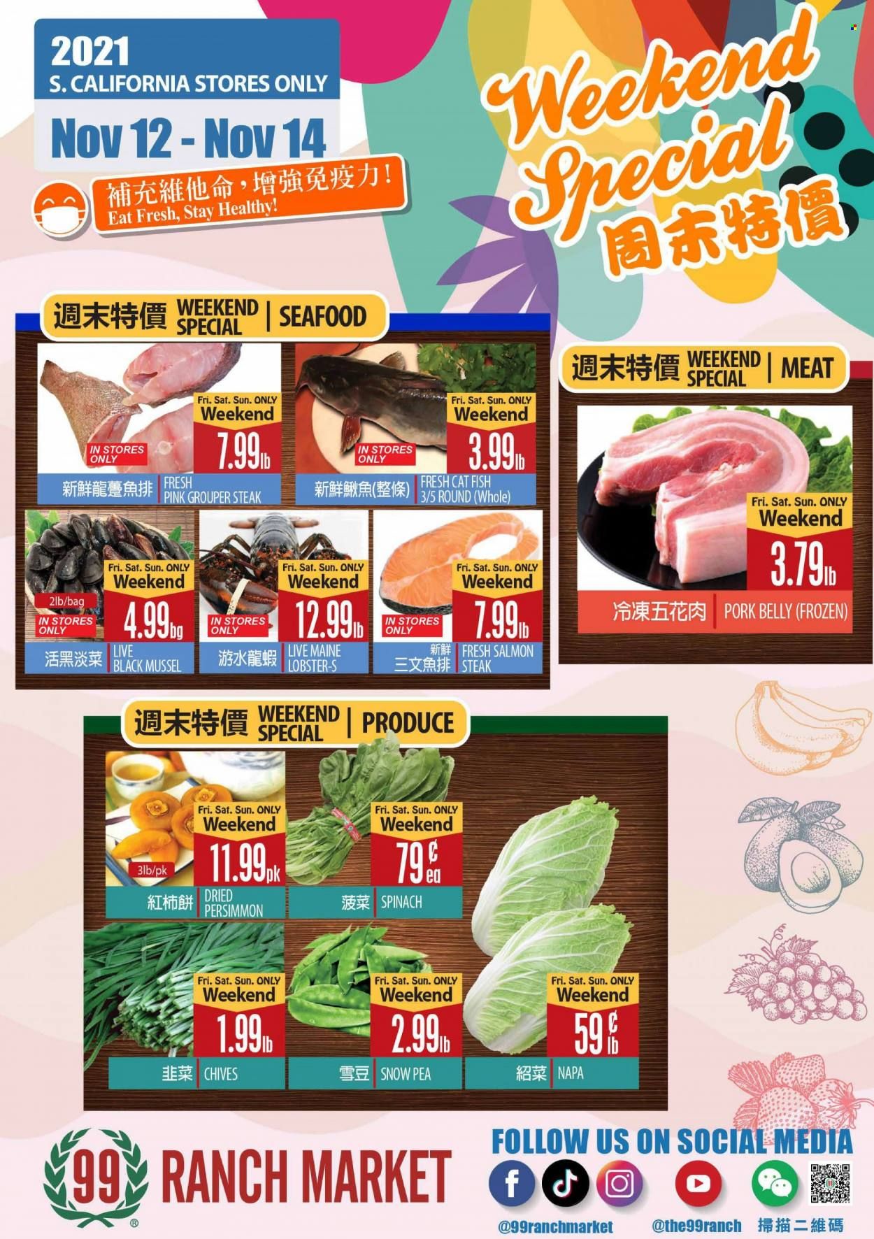 99 Ranch Market (CA) Weekly Ad Flyer November 15 to November 22